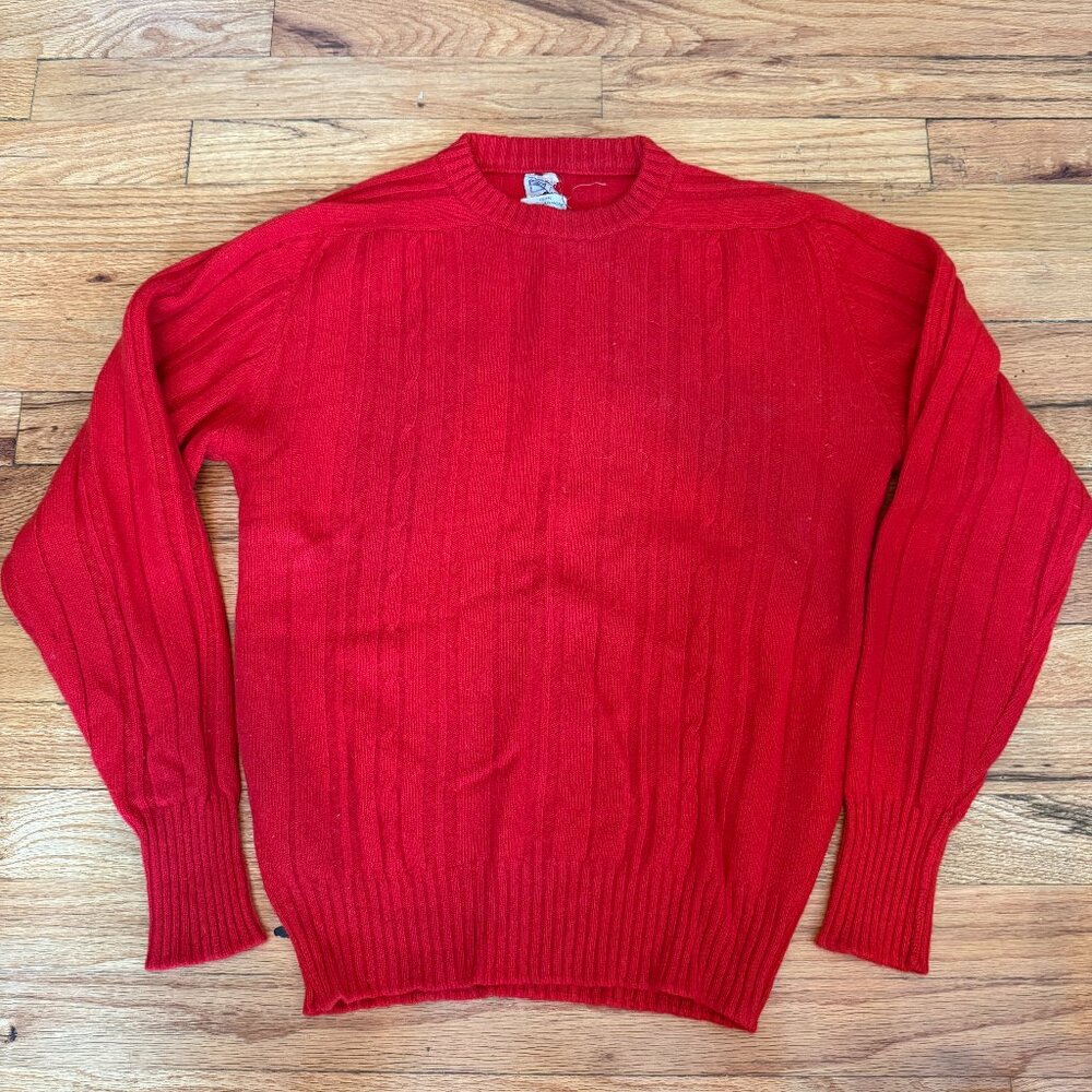 Mr Guy Vintage Unisex 100% Cashmere Sweater Made in Scotland